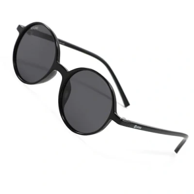 Image of ATOM Polarized 100% UV Protection Kids Sunglasses Aged between 5 12 Years Children for Boys and Girls (Gray Lens, Black &amp; Black)