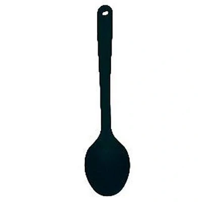 Image of Chef Aid Black Nylon Solid Spoon