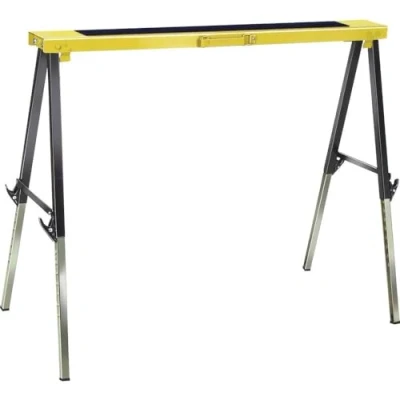 Image of Brennenstuhl folding work trestle MB 120 KH (work foldable and height adjustable, with carrying handle)