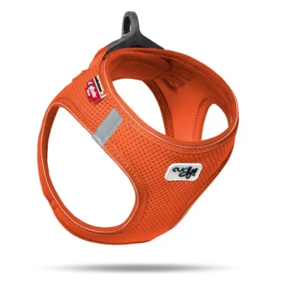 Image of Curli Harness Air Mesh with D Ring Buckle Mandarin 2XS