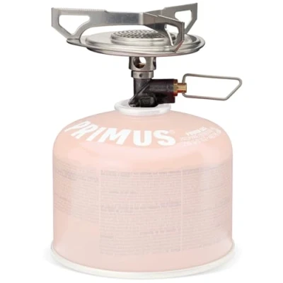 Image of Primus Portable Gas Stove Camping Essential Trail Burner 2500 W for Threaded Canisters Mini Hiking &amp; Trekking Lightweight Compact Cooker