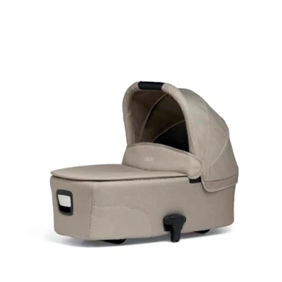 Image of Mamas &amp; Papas Flip XT3 Carrycot, Compatible with Pushchair, from Birth to 9kg, Fawn.