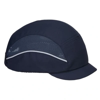 Image of Portwest PS69 AirTech Work Safety Bump Cap with Micro Peak (Navy)
