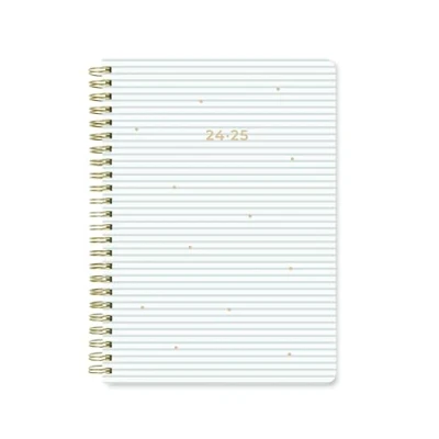 Image of Letts of London Stripes A5 Academic 2024/2025 week to view diary Sky