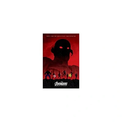 Image of Avengers Age of Ultron Extinction Maxi Poster, Wood, Multicolour, 91.5x61x0.02 cm