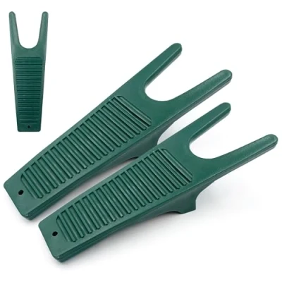 Image of Boot Jack Welly Remover − Durable and Weatherproof Puller with Scraper, Ideal for Removing Wellingtons, Riding or Walking Boots, Muddy Shoes Without Bending (Pack of 2)