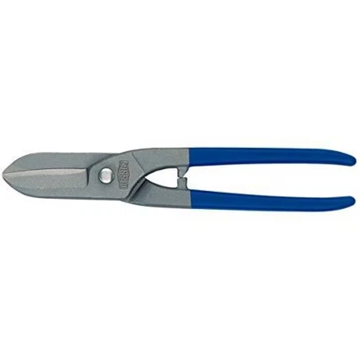 Image of Bessey D159 300 Left Cutting English Pattern Snips, Blue/Grey