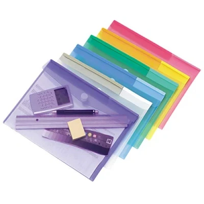 Image of Tarifold A4 Envelope Assorted Colours (Pack of 12)