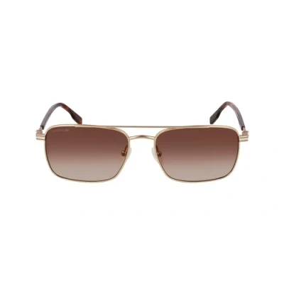 Image of Sunglasses Lacoste L264s col. 710 Uomo Squadrata Oro