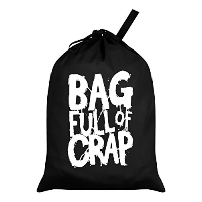 Image of Grindstore Bag Full Of Crap Laundry Black 46 x 60cm