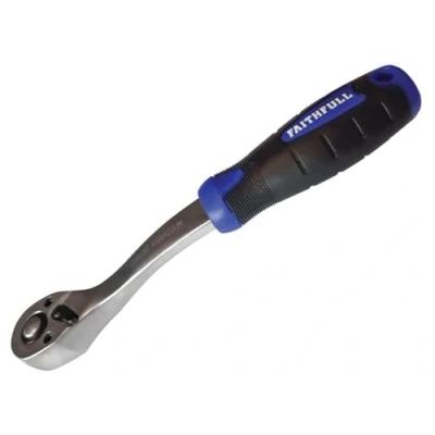 Image of Faithfull Ratchet Handle Quick release 72 Teeth 1/4in Drive
