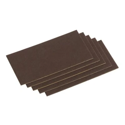 Image of Meister Felt Glider self adhesive, 100 x 200 mm, brown, 5 pieces, 645426