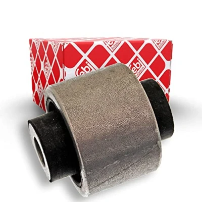 Image of 024469643, 24469643 Arm Bushes FEBI BILSTEIN 24221 Rear Axle Left, Rear, Right 32, 52mm Elastomer Rubber Metal Mount SAAB: 9 3 Saloon