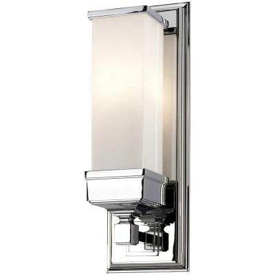 Image of Cambridge 1 Light Bathroom Wall Polished Chrome IP44, G9