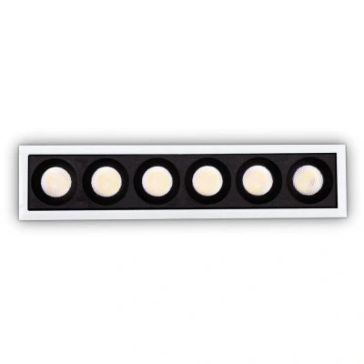 Image of Lika 20W 6x LED Recessed Downlight White 3000K