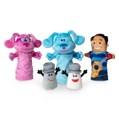 Image of Melissa &amp; Doug Blue&#039;s Clues You, Hand and Finger Puppets