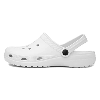 Image of shoezone Summer Womens White EVA Clog Size 9 UK