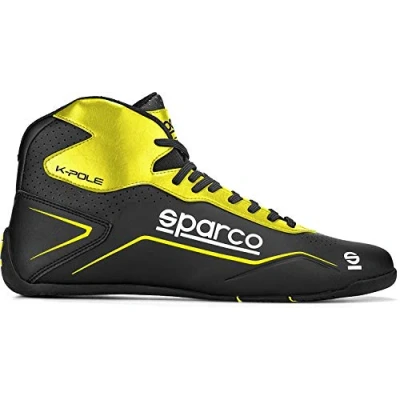 Image of Sparco Unisex Kart Shoes K Pole 2020 Size 44 Bl, Black, EU UK