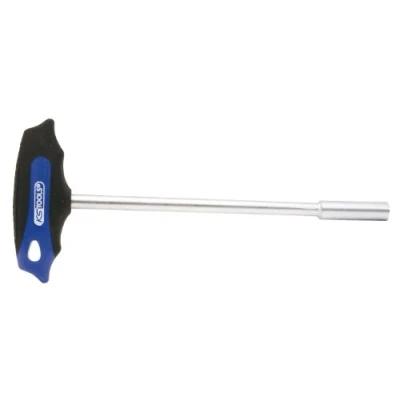 Image of KS Tools 158.5007 CHROMEplus T handle socket screwdriver, long, 7mm