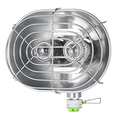 Image of Tentock Camping Gas Heater for Tents, Outdoor Portable Mini Heating Stove Infrared Ray Lightweight Tent Warmer Winter Hiking Backpacking Fishing Travelling