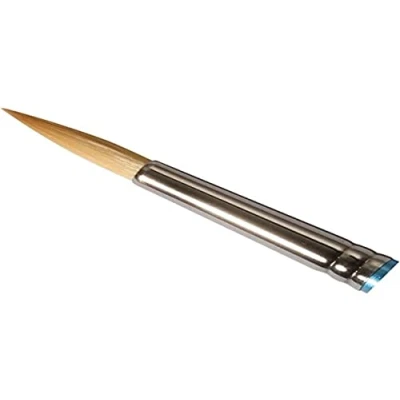 Image of Daler Rowney Aquafine Watercolour Brush, Soft Synthetic Hair, Short Handle, Round, 8