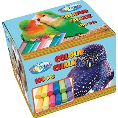 Image of M1SS Coloured Chalk (Pack of 100) 7.5cm Long Colour Stick