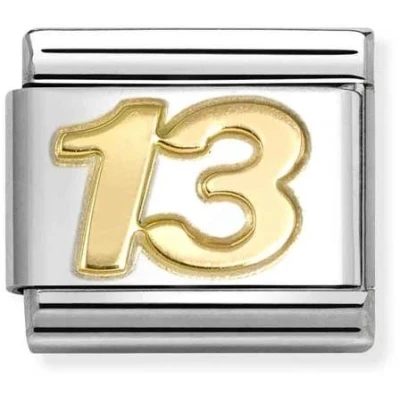 Image of Nomination Gold 13 Charm