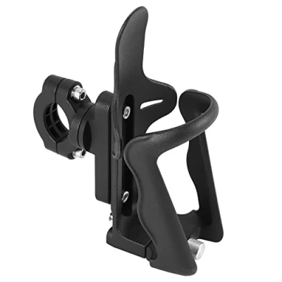 Image of Anlayliay Motorcycle Cup Holder Drink Rotation Handlebar Bike Water Bottle Cage Universal