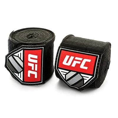 Image of UFC 4.5m Hand Wraps, Color Black