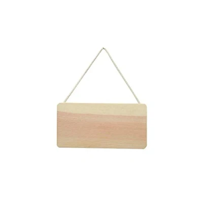 Image of Artemio Wooden Board to Hang 21 x 11 cm, Beige
