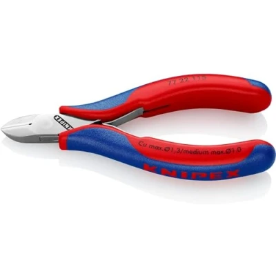 Image of Knipex Electronics Diagonal Cutter with multi component grips 115 mm 77 22