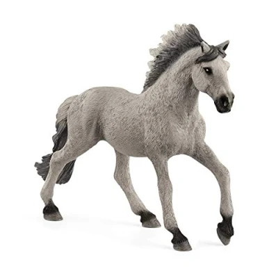 Image of SCHLEICH 13735 Shire mare Farm World Toy Figurine for children aged 3 8 Years, Grey