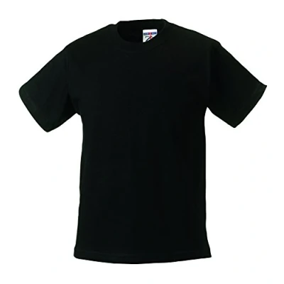 Image of Jerzees Kids T shirt 1 2 Years Black