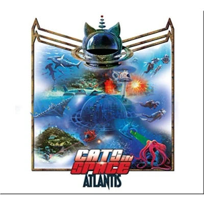 Image of Cats In Space Atlantis 2021 UK vinyl LP HF11