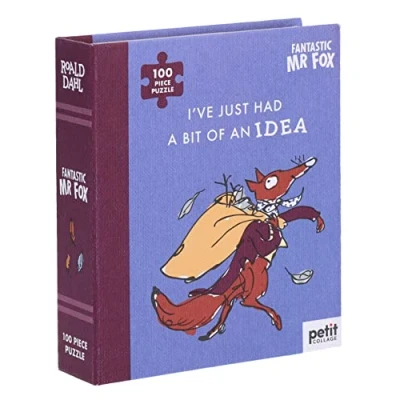 Image of Petit Collage PRD018 Roald Dahl Fantastic Mr Fox Jigsaw Puzzle, Multicoloured, 100 Pieces