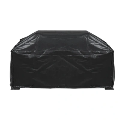 Image of Dellonda Fire Pit, Fireplace, Outdoor Patio Heater PVC Cover, Water Resistant, HD