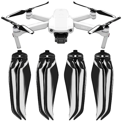 Image of Master Airscrew Stealth Propellers for DJI Mavic Air 2 Black, 4 pcs