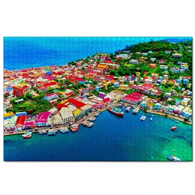 Image of Jigsaw Puzzles Grenada 1000 Piece Puzzle for Adults and Family Wooden Travel Gift Souvenir 30x20 inches(PTNO 02696)