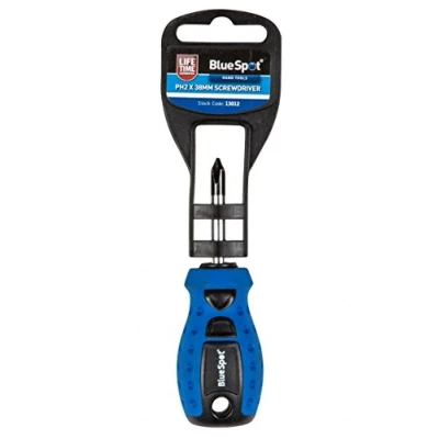 Image of Blue Spot Tools 13012 Screwdriver, Blue, PH2 x 38 mm