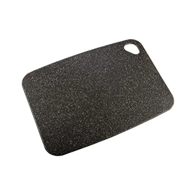 Image of Poundsaver Plastic Chopping Board Marble Coated,Cutting for Kitchen, Large Thick Durable Non Slip Utility Serving Board, Porous, Easy Grip Handle, Dishwasher Safe