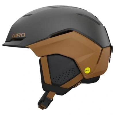 Image of Giro Tenet MIPS Ski Helmet Snowboard for Men, Women &amp; Youth Metallic Coal Tan S (52 55.5cm)