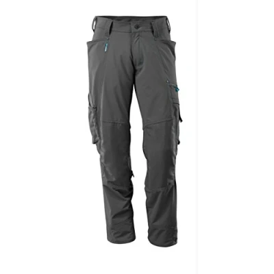 Image of Mascot 17179 311 18 82C54 Trousers with Kneepad Pockets, Dark Anthracite,