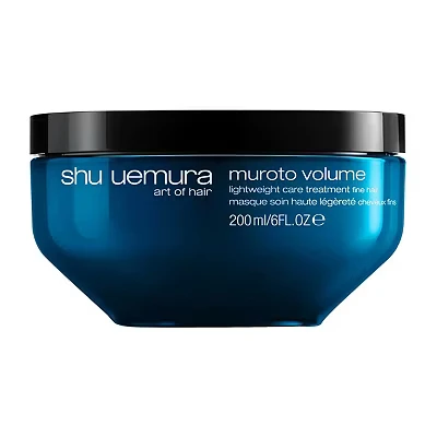 Image of Shu Uemura, Pure Lightness Hair Mask Muroto Volume, Fine Hair, Silicone &amp; Paraben Free, Strength, Volume Shine, 200 ml