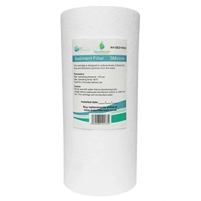 Image of AquaHouse Large UV Pre Filter Sediment Replacement Cartridge AH SED105BB