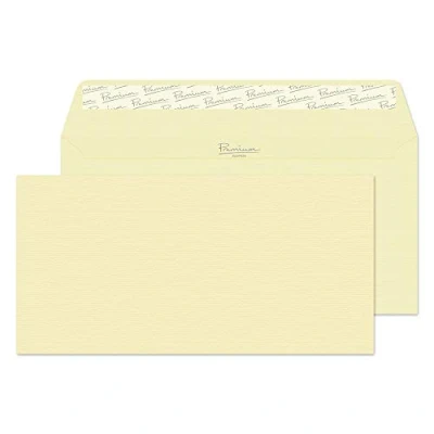 Image of Blake Envelopes Premium Business 95882 Briefumschläge Haftklebung Vellum Gerippt DL 110 x 220 mm 120g/m² 500 Stück