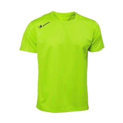 Image of Asioka 75/09 Unisex Adult Short Sleeve T Shirt Neon Green