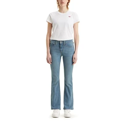 Image of Levi&#039;s Women&#039;s 315 Shaping Bootcut Jeans, Slate Ideal Clean Hem, 31W / 34L