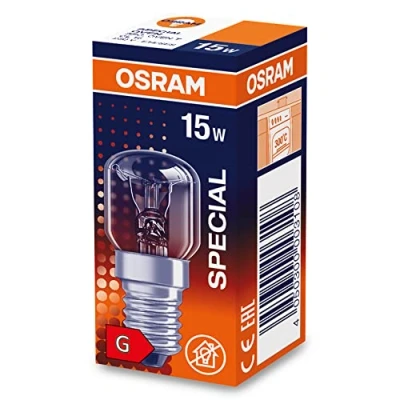 Image of OSRAM oven light / E14 Socket 15 watt clear