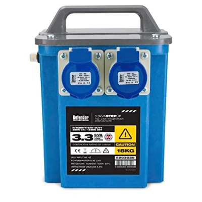 Image of Defender 3.3kVA Step Up Transformer 230V 3300W