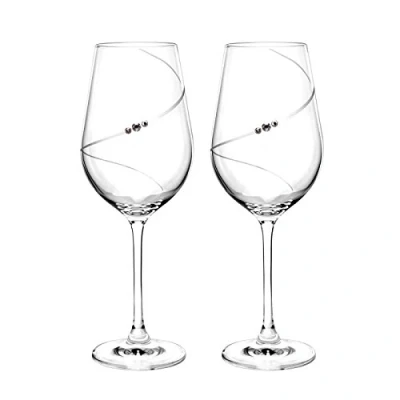 Image of Portmeirion Home &amp; Gifts GL78606 XG Set of 2 red Wine Glasses